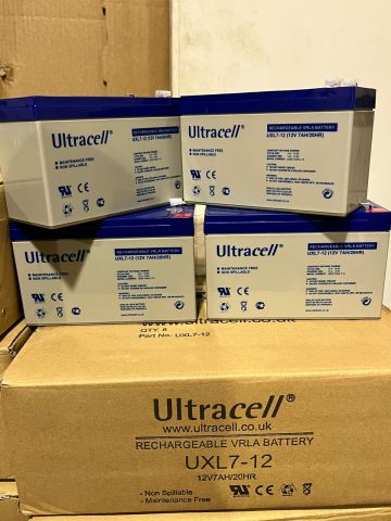 بطاريات التراسيل 7 امبير12 فولت بأقل سعر في مصر من ستور اس تي اس