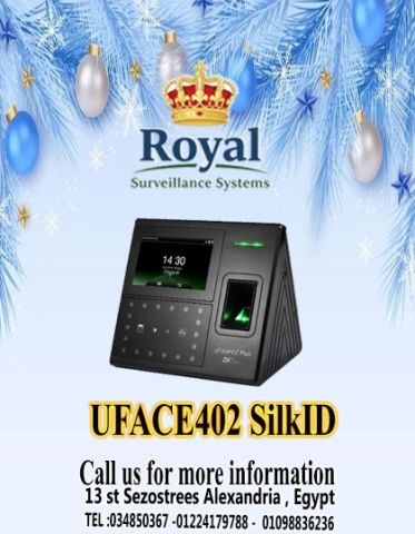أجهزة حضور وانصراف ZKTeco – UFACE 402 في الإسكندرية