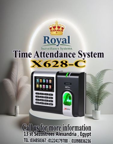 الحل العملي والأكثر متانة لإدارة الحضور والانصراف: جهاز X628-C