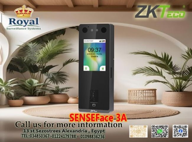 الوحش المقاوم للظروف الشاقة.. جهاز SENSEFace 3A للأماكن المفتوحة!