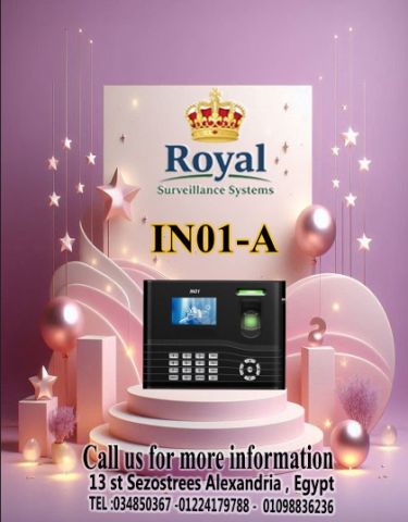 نظم شركتك باحترافية مع جهاز الحضور والانصراف IN01-A! ?