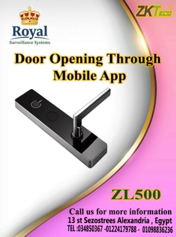 لو زهقت من المفاتيح وبابك محتاج تكنولوجيا، zl500 هو الحل: