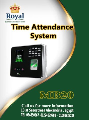 جهاز بصمة وجه للحضور و الانصراف في اسكندرية