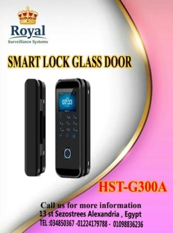 أحدث قفل ذكي للأبواب الزجاج والسيكوريت! 