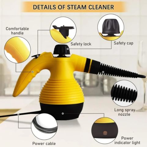 بخار قوي يقضي على الدهون والبقع