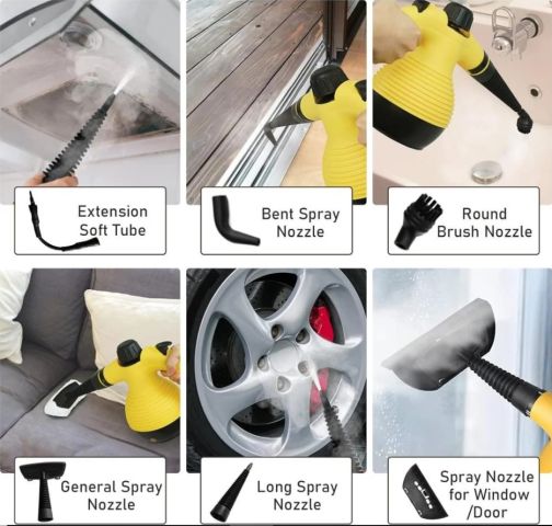 بخار قوي يقضي على الدهون والبقع 3