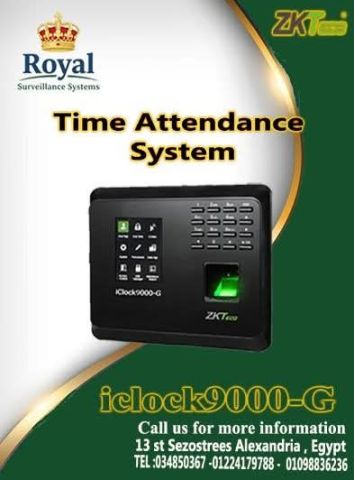ارفع كفاءة شركتك ونظم وقتك مع جهاز Iclock9000-G من ZKTeco