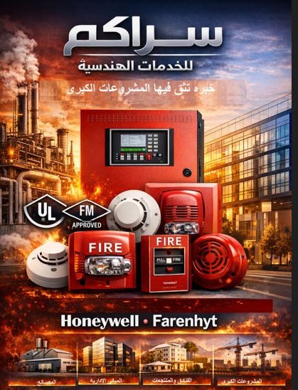  انذار حريق فهرنهيت Honeywell Farenhyt