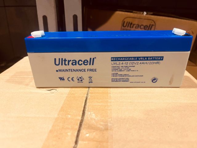 بطارية التراسيل 2.4 امبير 12 فولت بخصم 20% من ستور اس تي اس 