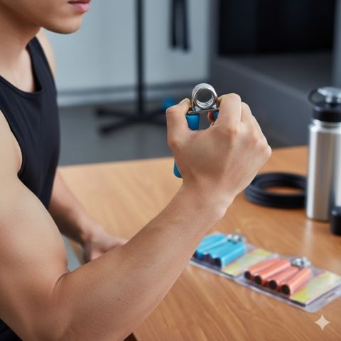 المقبض المثالي لتقوية اليدين والذراعين