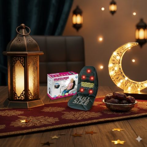 كرسي مساج متنقل – راحتك في السيارة والمنزل