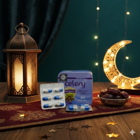 سيليري كبسولات – للتخسيس وحرق الدهون بشكل طبيعي