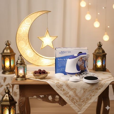 جهاز ريلاكس آند تون… الحل الذكي لتكسير الدهون العنيدة واستعادة رش