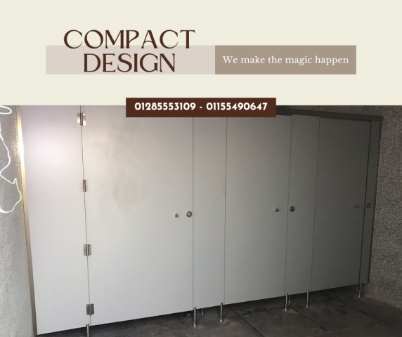 توريد و تركيب حمامات كومباكت hpl