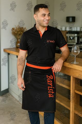 Restaurant and cafe uniforms-أفضل تصميمات الزى الموحد للمطاعم  5