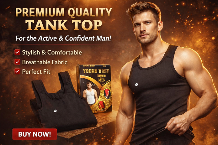 مشد رجالي YOUNG BODY – نحت البطن وشد الجسم بثقة وأناقة