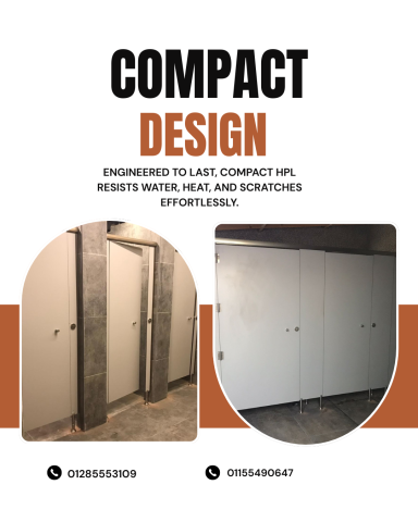 توريد و تركيب حمامات الكومباكت hpl 2