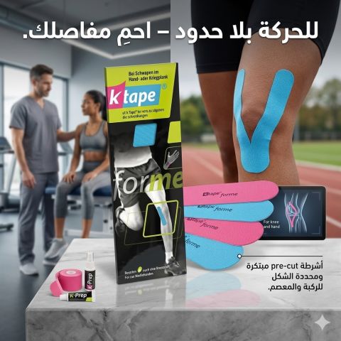 k tape forme: حل ثوري لآلام المفاصل والعضلات