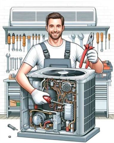 إصلاح فورى لجميع تكييفات يونيون اير في اللبينى 01010916814