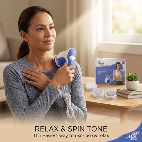 استعيدي نشاطك في دقائق مع Relax & Spin Tone