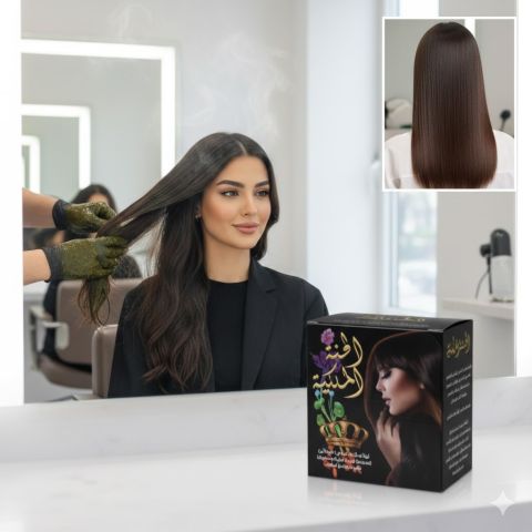 الحنة السوداء لفرد الشعر – الحل الطبيعي للشعر الخشن والجامح!