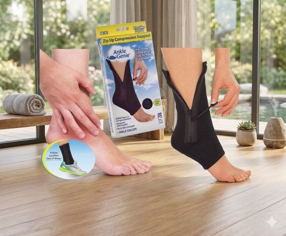 قل وداعًا لآلام الكاحل! جرب أنكل جيني Ankle Genie
