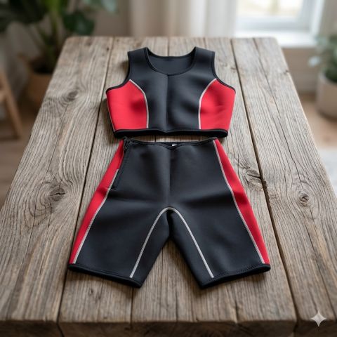 ودع الدهون العنيدة مع بدلة التنحيف الحرارية المصنوعة من النيوبرين