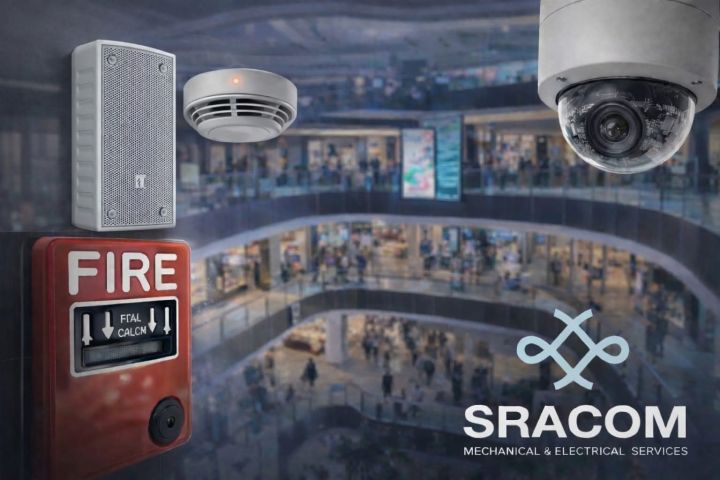 انظمه الامـــن والســـلامه في المـــولات التجـــاريه 