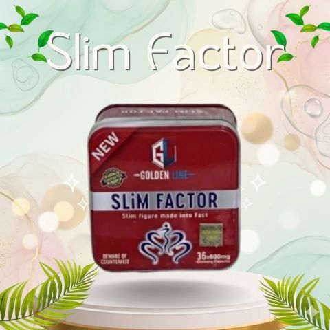 كبسولات سليم فاكتور من جولدن لاين للتخسيس 36 كبسولة 