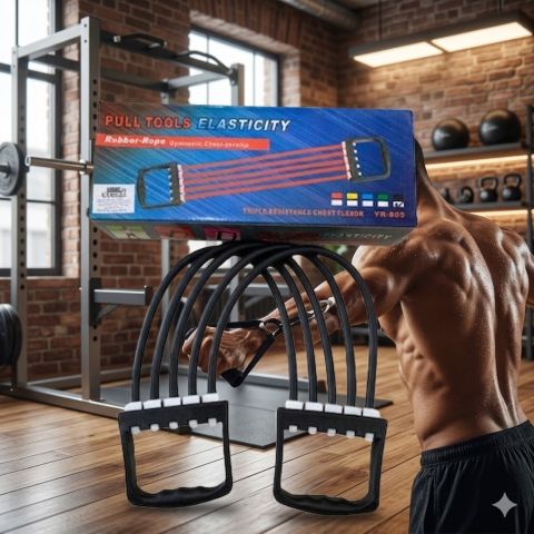 ودع الكسل وابني عضلاتك في أي وقت وأي مكان مع Chest Expander 