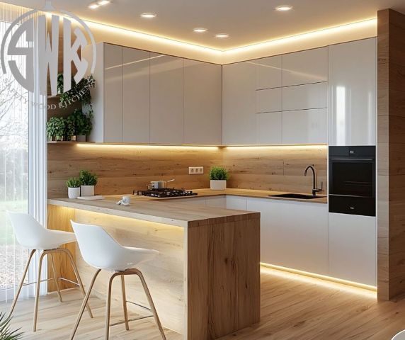 مطابخ بولي لاك للمطابخ الصغيرة | حلول ذكية للمساحات SAFETY WOOD