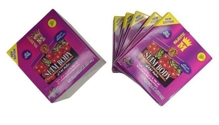 كبسولات SLIM BODY لإنقاص الوزن