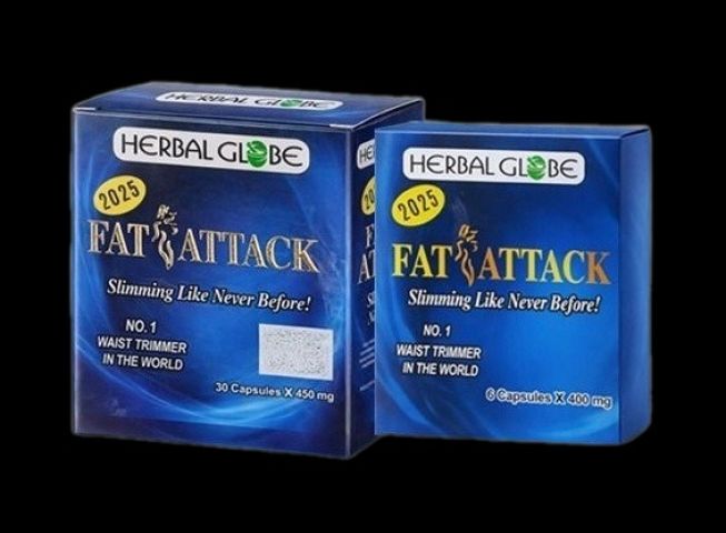 كبسولات FAT ATTACK لإنقاص الوزن