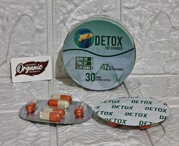 كبسولات DETOX لإنقاص الوزن