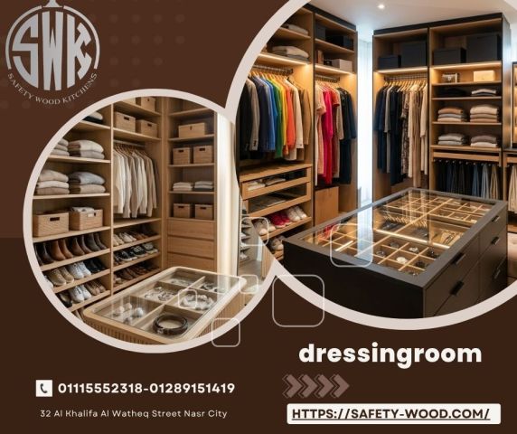 أفضل تصميمات دريسينج روم الزجاج   hpl للمساحات الصغيرة 