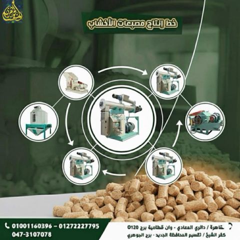 خط انتاج مصبعات الاخشاب