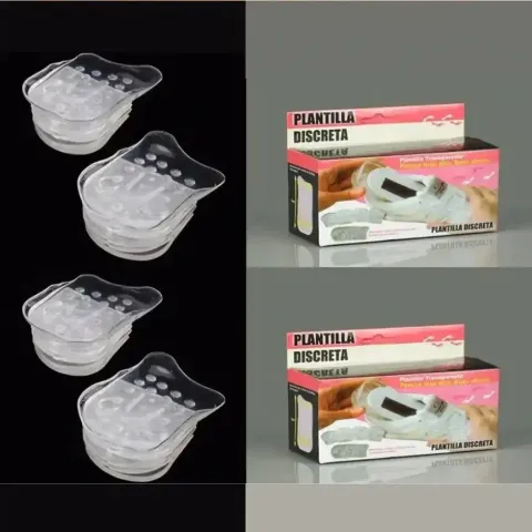 كعب سيليكون طبي داخلي لزيادة الطول 5 سم ولراحة القدمين