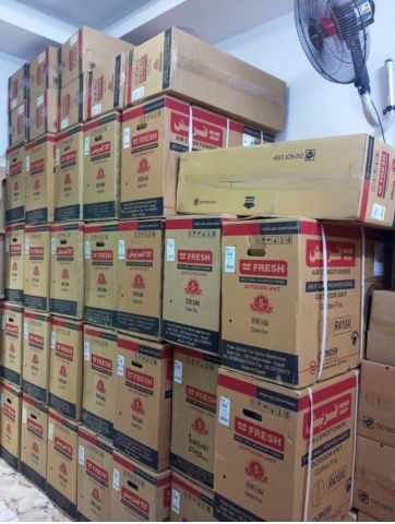 تكييف فريش تربو 1.5 حصان بارد فقط جديد بالكرتونه 01108144166