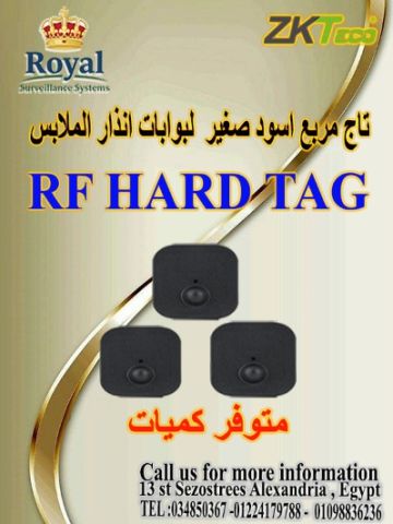 التاجات المربعة الكبيرة (Black Security Tags) من شركة ZKTECO 