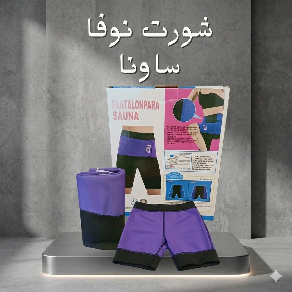 انحتي جسمك فوراً مع شورت ساونا نوفا الأصلي 2