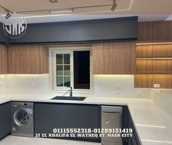 أفضل مطابخ بولى لاك  SAFETY WOODKITCHEN للمطابخ والدرسينج روم 