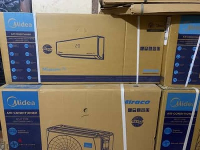 تكييف ميديا ايكو ماستر انفرتر 1.5 حصان بارد فقط 