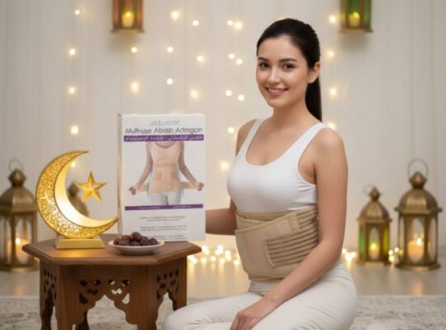 المشد الثلاثي ستحصلين على: ? دعم كامل للبطن، الخصر، والأرداف