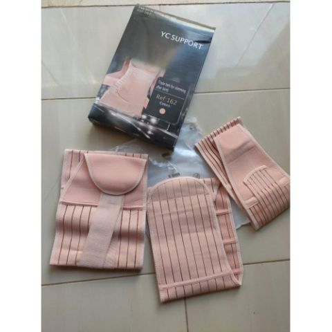 المشد الثلاثي ستحصلين على: 💃 دعم كامل للبطن، الخصر، والأرداف 2