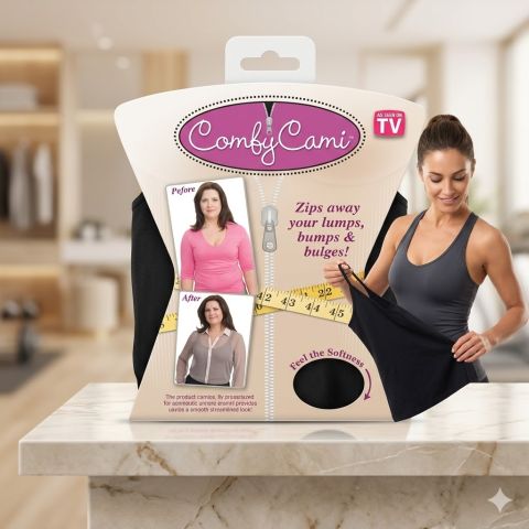تألقي بمظهر مثالي وجسم متناسق مع Comfy Cami السحري