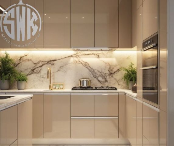 مطابخ خشب مودرن الوان SAFETY WOODKITCHEN للمطابخ والدرسينج روم ?