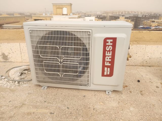 الحق قبل ما الكمية تخلص تكييف فريش تربو 1.5 حصان بارد فقط ?