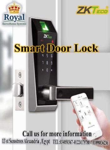 قفل ZKTeco AL20DB-Z1 الذكي أمانك بلمسة، ورفاهيتك بضغطة زر!
