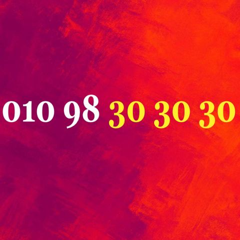 رقم فودافون مميز جدا VIP , -ينتهى ب 30 30 30 (من الفئة الذهبية)