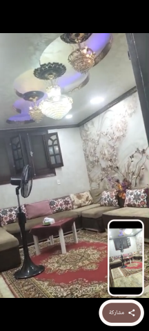 منزل للبيع ممكون من 6 ادوار والسابع اعمده وسلم ومساحتو 130 متر  3